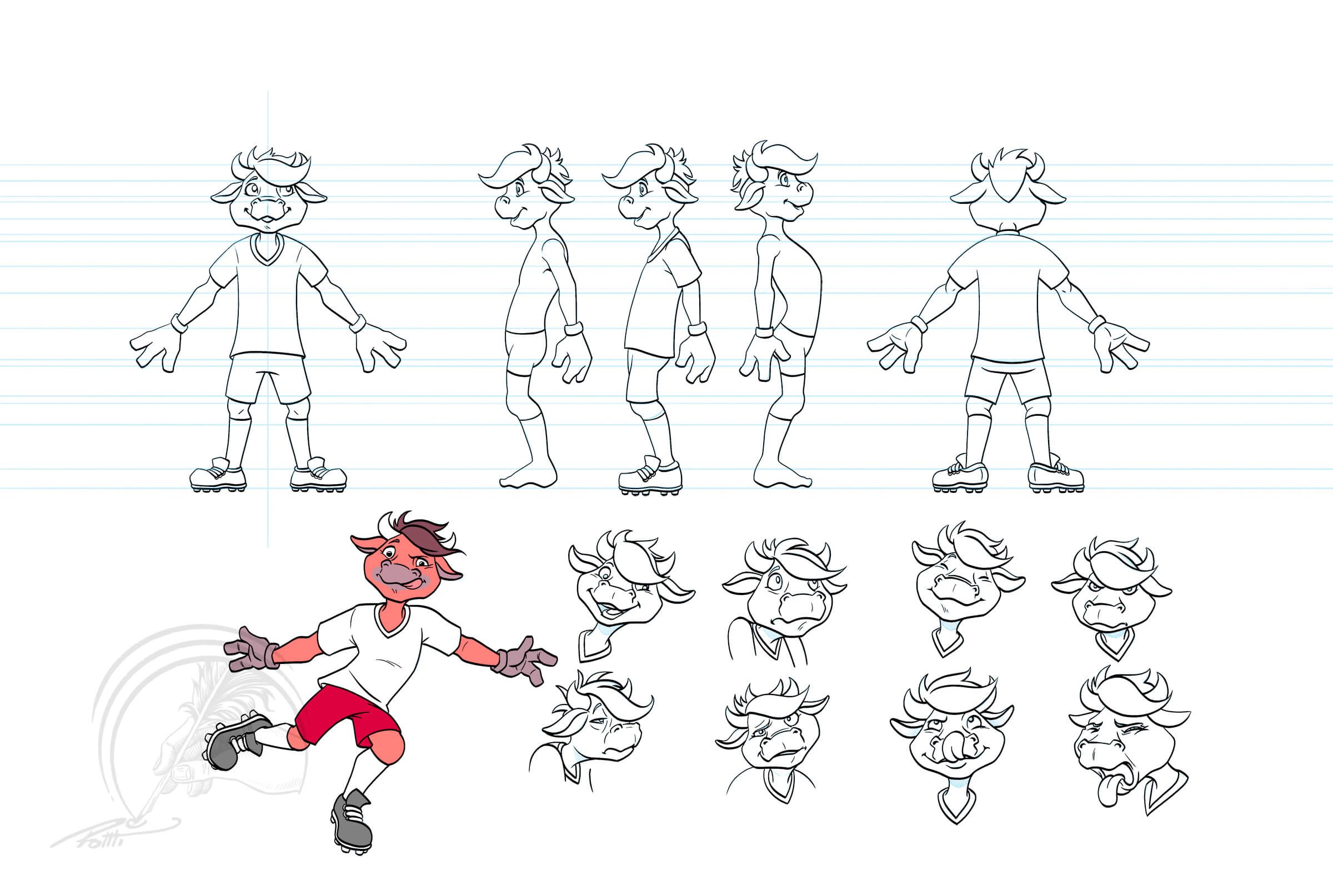 bullidikidz Characters_Flips